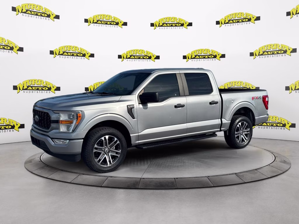 2022 Iconic Silver Metallic Ford F-150 XL 4X4 Truck