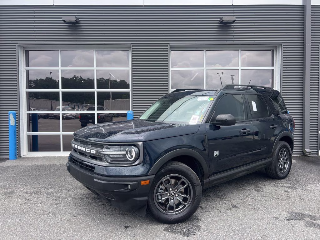 2021 Alto Blue Metallic Tinted Clearcoat Ford Bronco Sport Big Bend 4X4 SUV
