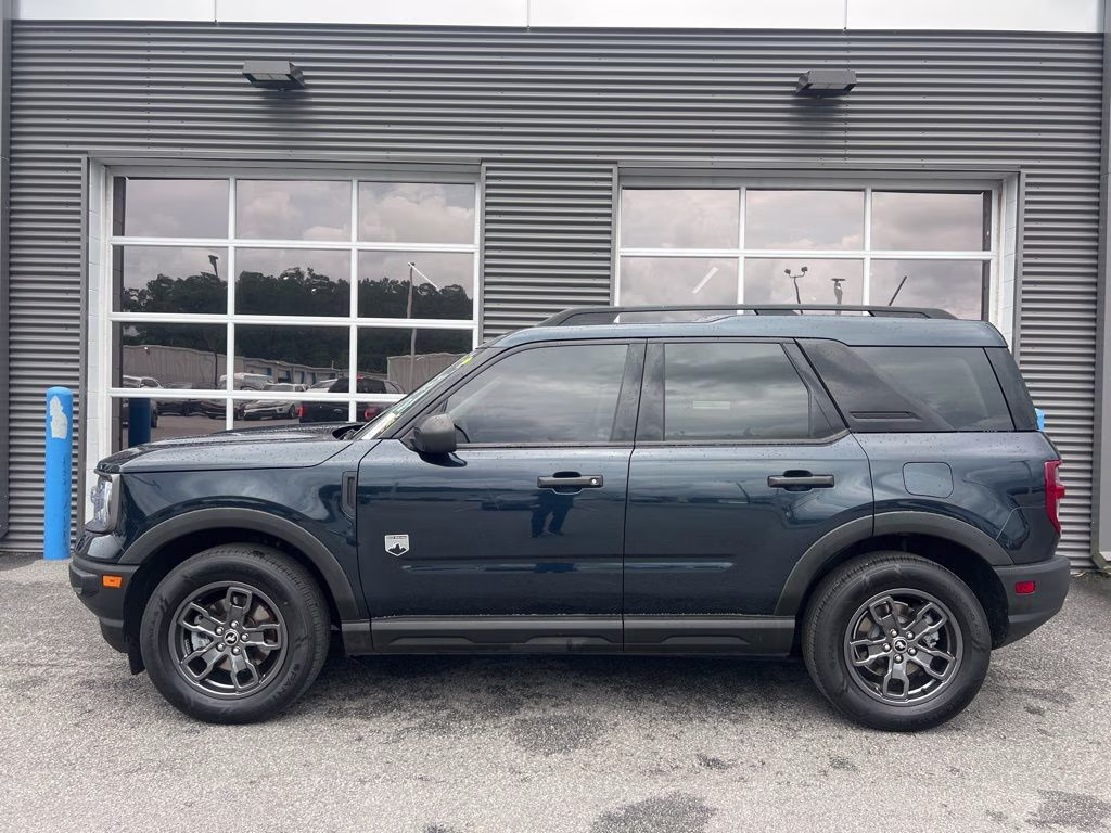 2021 Alto Blue Metallic Tinted Clearcoat Ford Bronco Sport Big Bend 4X4 SUV