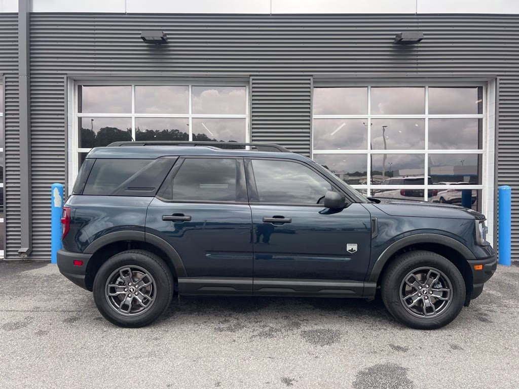 2021 Alto Blue Metallic Tinted Clearcoat Ford Bronco Sport Big Bend 4X4 SUV
