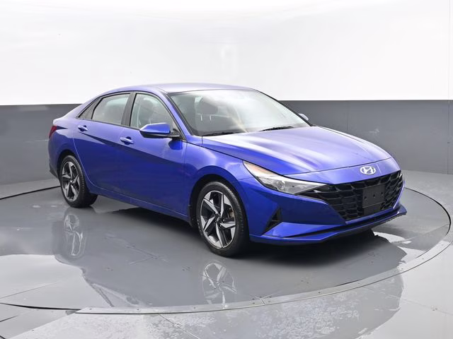2023 Intense Blue Hyundai Elantra SEL FWD Sedan