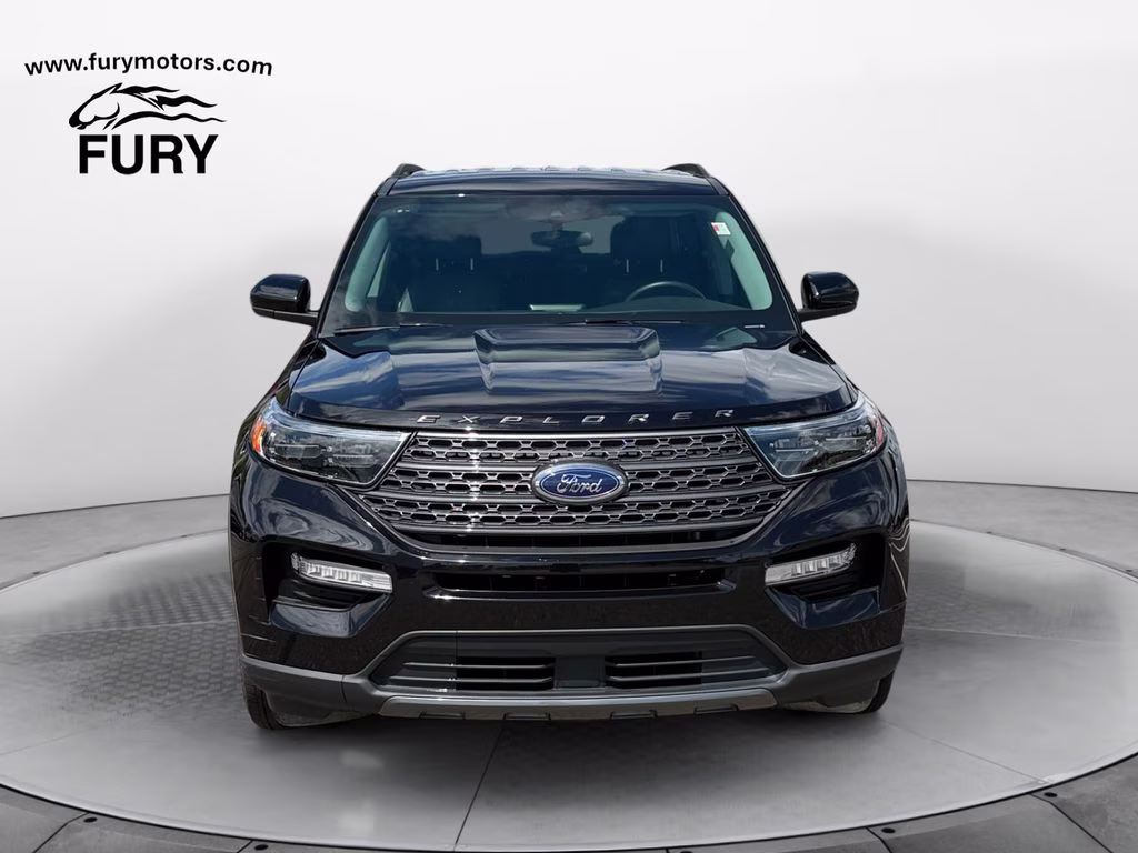 2024 Black Metallic Ford Explorer XLT Sport w/Tow Pkg & Co-Pilot 360 Assist 4X4 SUV