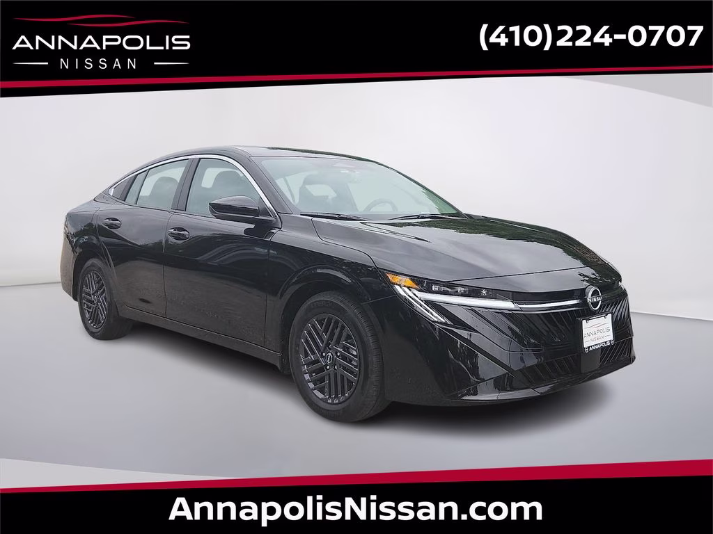 2026 Super Black Nissan Sentra SV FWD Sedan