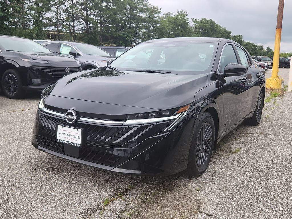 2026 Super Black Nissan Sentra SV FWD Sedan