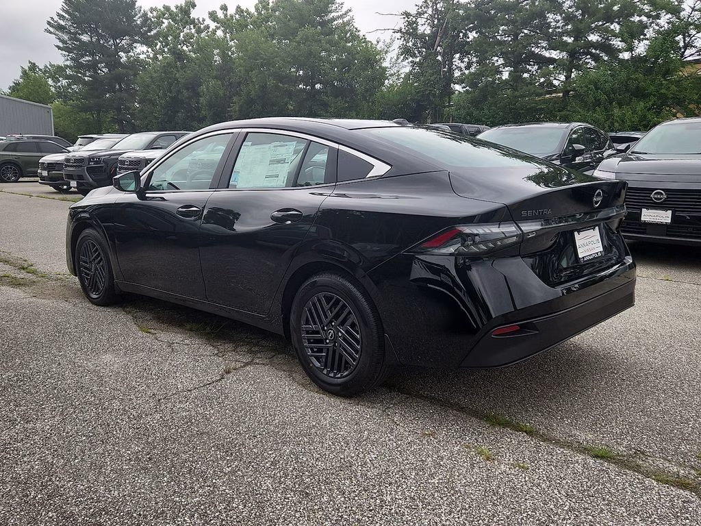 2026 Super Black Nissan Sentra SV FWD Sedan