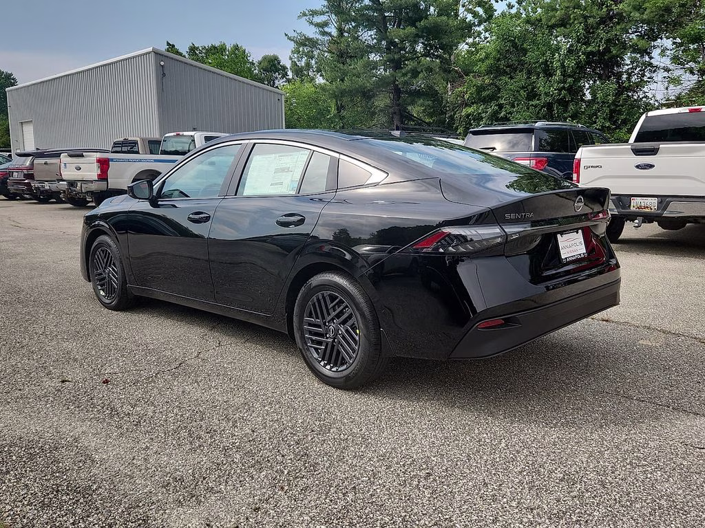 2026 Super Black Nissan Sentra SV FWD Sedan
