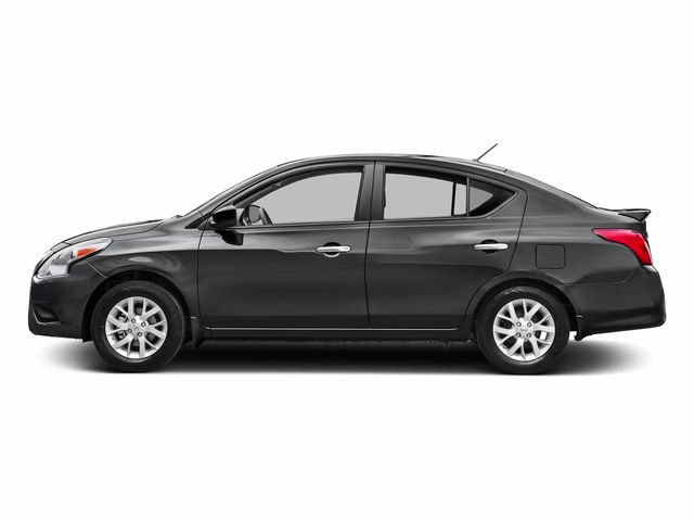 2017 Gun Metallic Nissan Versa 1.6 SV FWD Sedan