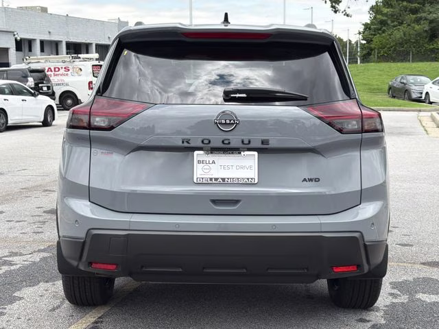 2026 Boulder Gray Pearl Nissan Rogue Dark Armor AWD SUV