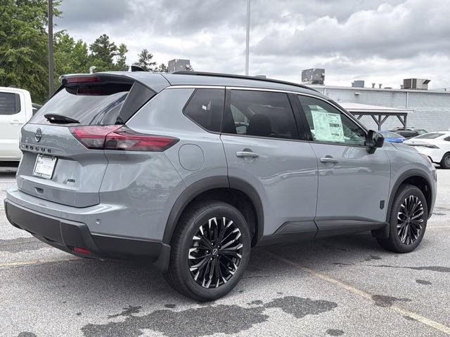 2026 Boulder Gray Pearl Nissan Rogue Dark Armor AWD SUV