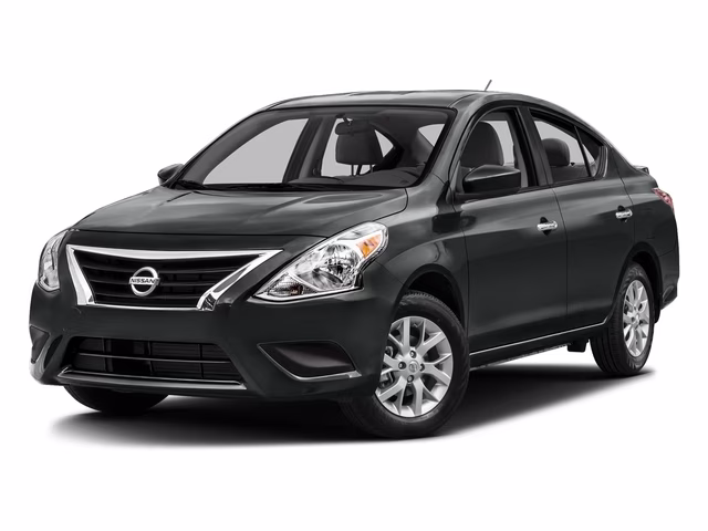 2017 Gun Metallic Nissan Versa 1.6 SV FWD Sedan