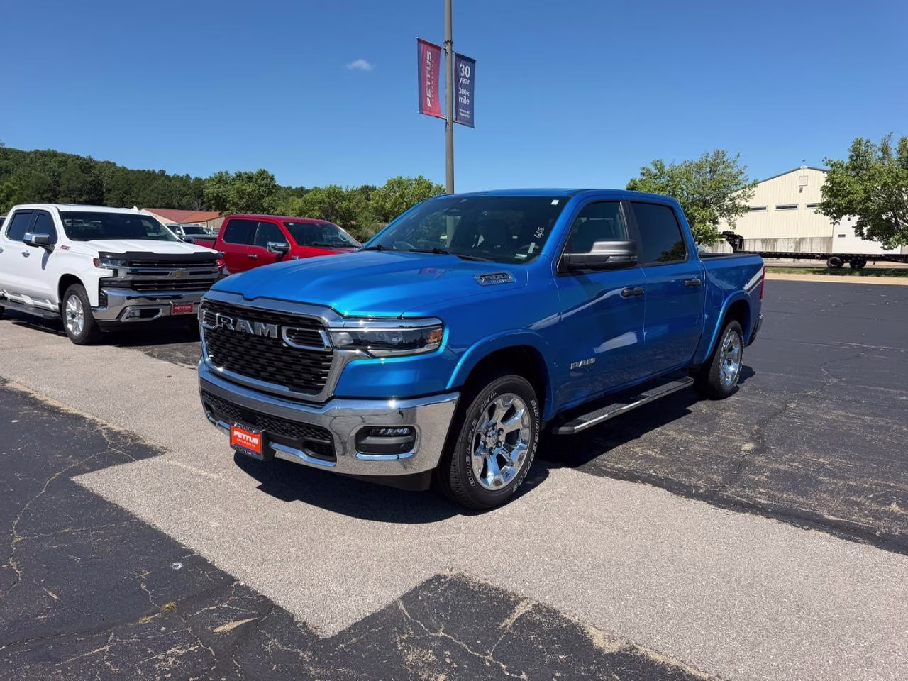 2025 Hydro Blue Pearlcoat Ram 1500 Big Horn/Lone Star 4X4 Truck
