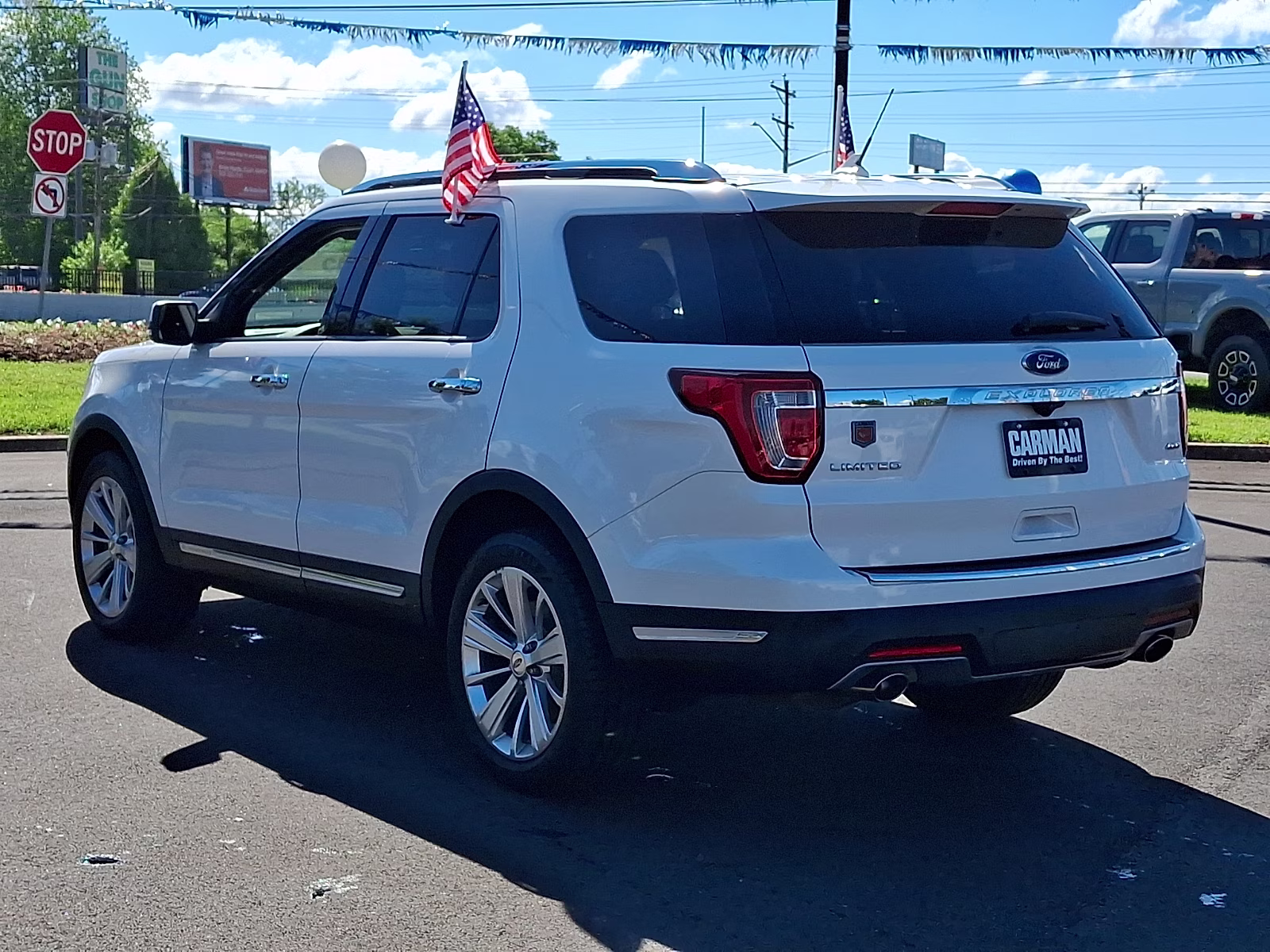 2019 White Platinum Metallic Tri-Coat - UG Ford Explorer Limited 4X4