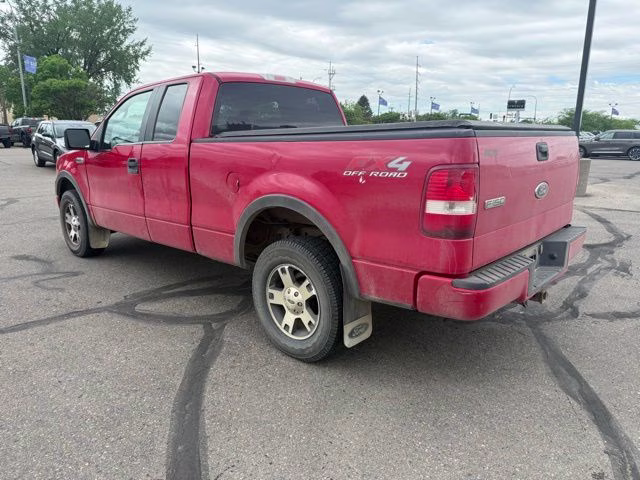 2005 Red Ford F-150 XL 4X4 Truck