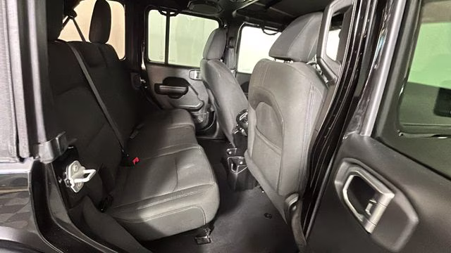2018 Black Clearcoat Jeep Wrangler Unlimited Sport S 4X4 SUV