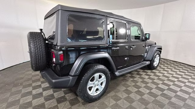 2018 Black Clearcoat Jeep Wrangler Unlimited Sport S 4X4 SUV