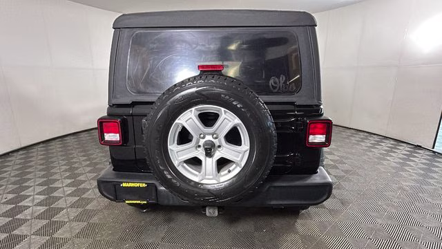 2018 Black Clearcoat Jeep Wrangler Unlimited Sport S 4X4 SUV