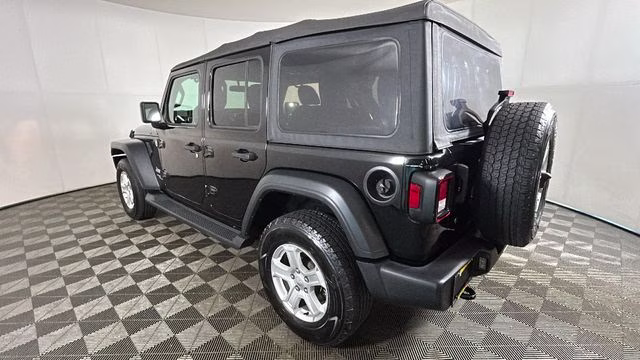 2018 Black Clearcoat Jeep Wrangler Unlimited Sport S 4X4 SUV