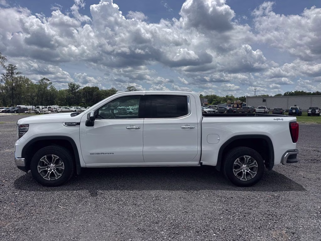 2026 Summit White GMC Sierra 1500 SLT 4X4 Truck