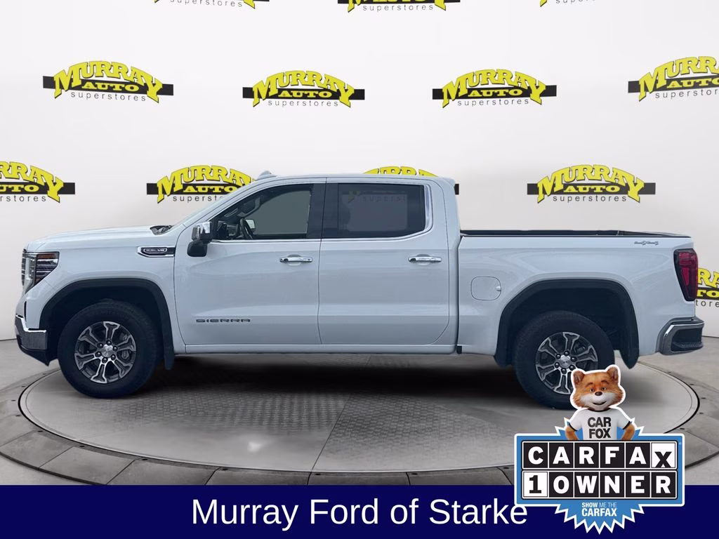 2026 Summit White GMC Sierra 1500 SLT 4X4 Truck
