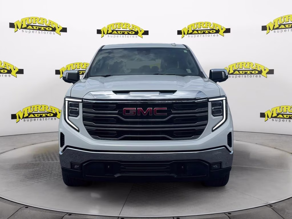 2026 Summit White GMC Sierra 1500 SLT 4X4 Truck