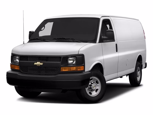 2016 Summit White Chevrolet Express Cargo Van RWD