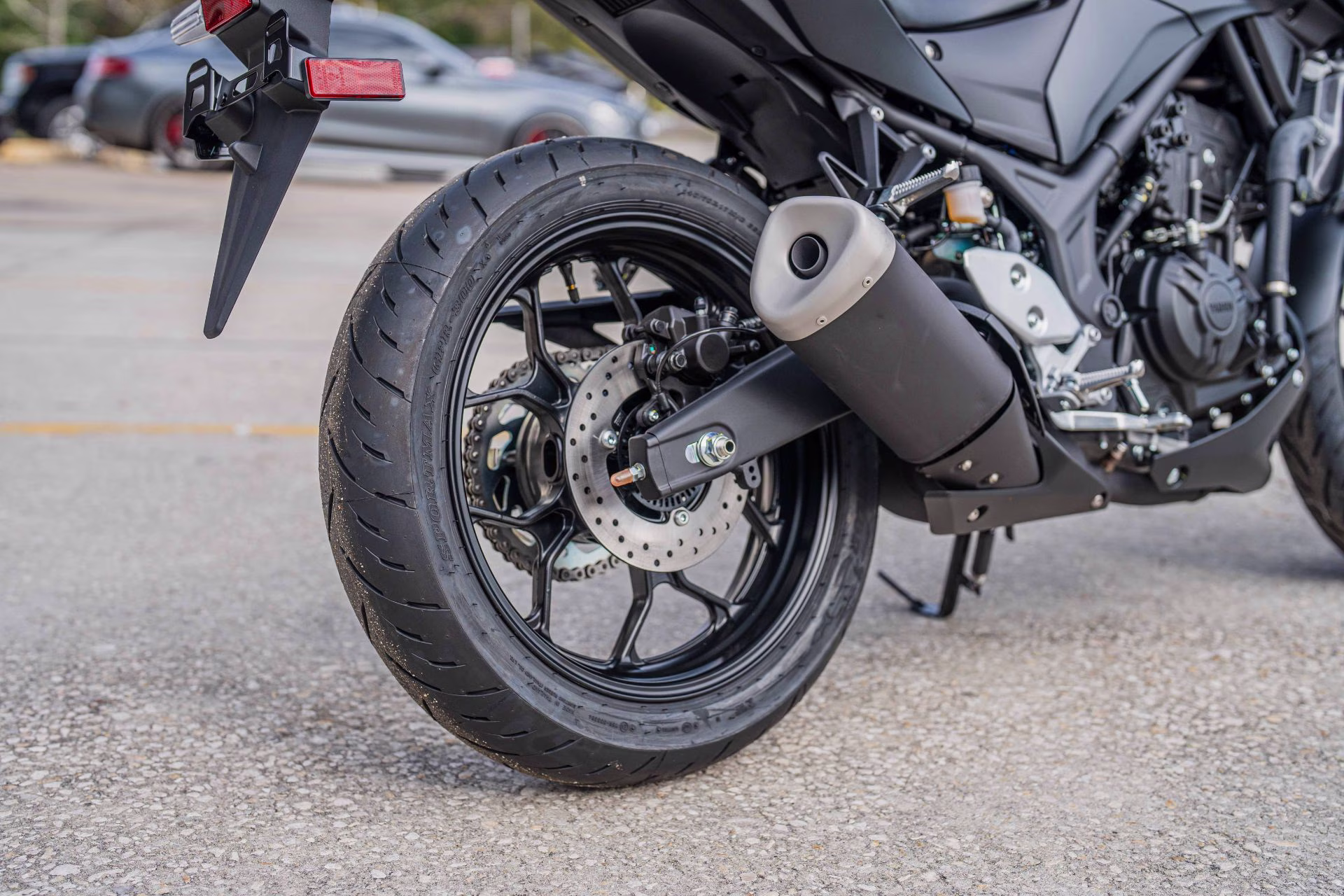 2026 Matte Stealth Black Yamaha MT-03 Motorcycle