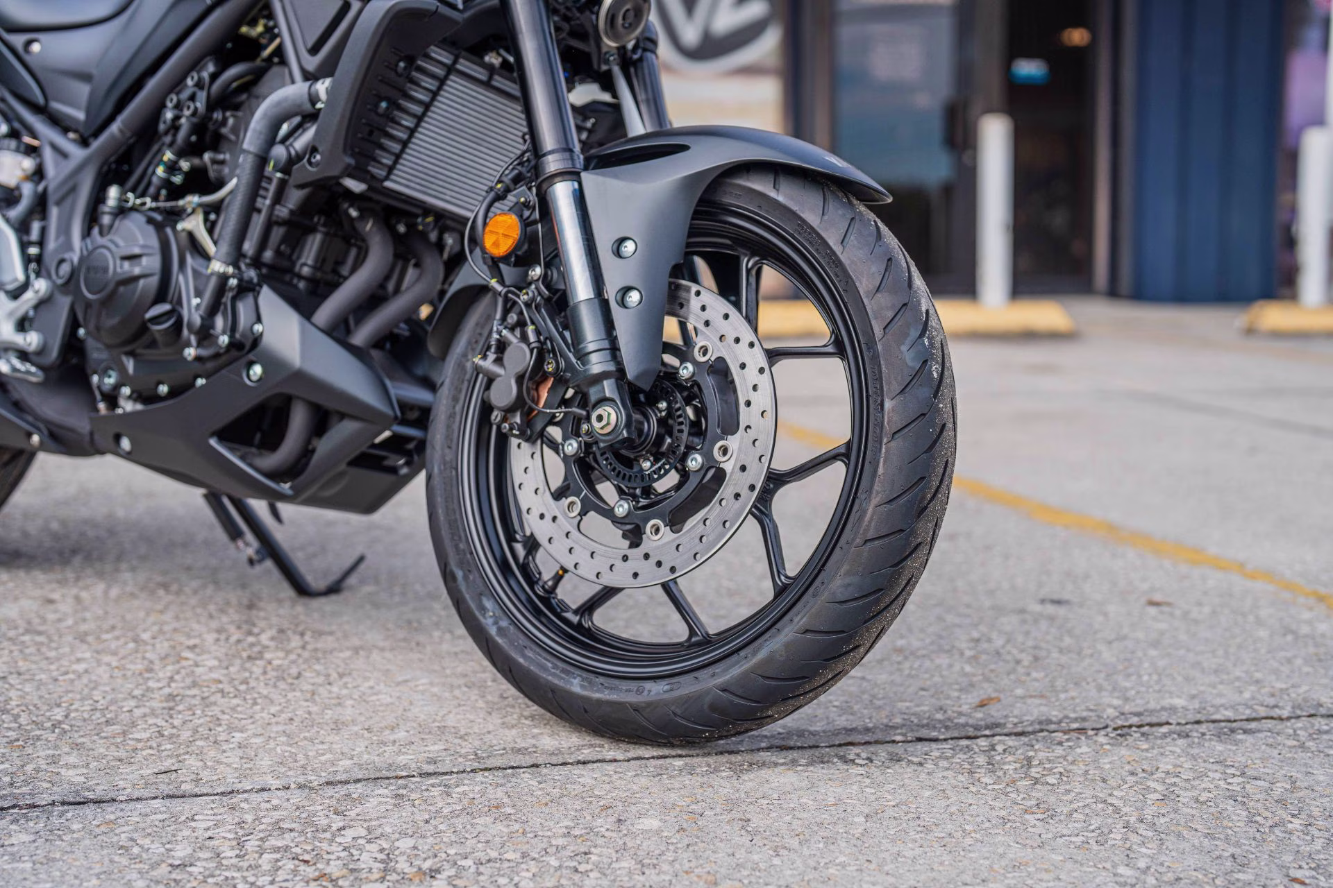 2026 Matte Stealth Black Yamaha MT-03 Motorcycle