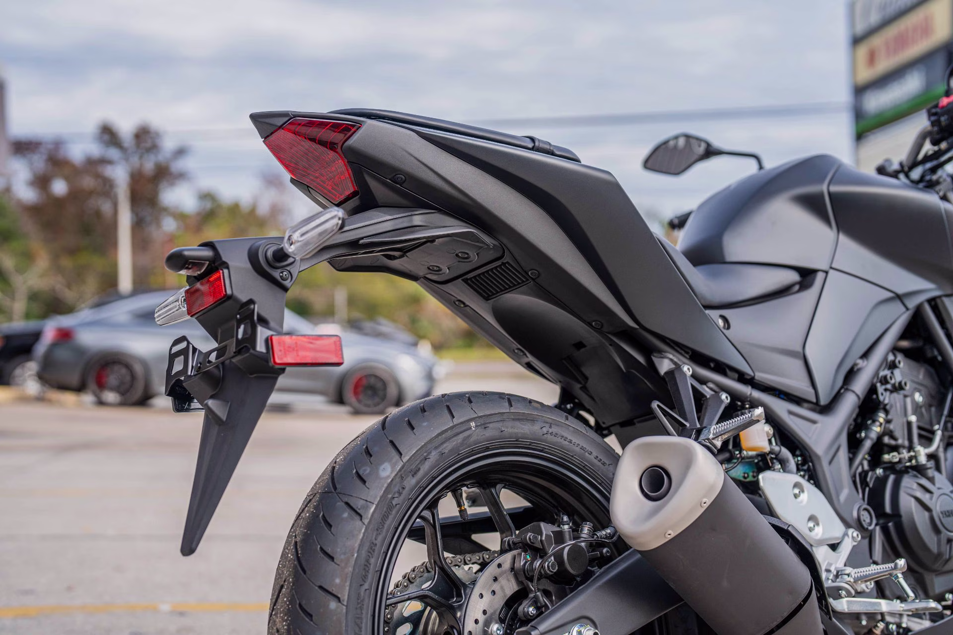 2026 Matte Stealth Black Yamaha MT-03 Motorcycle