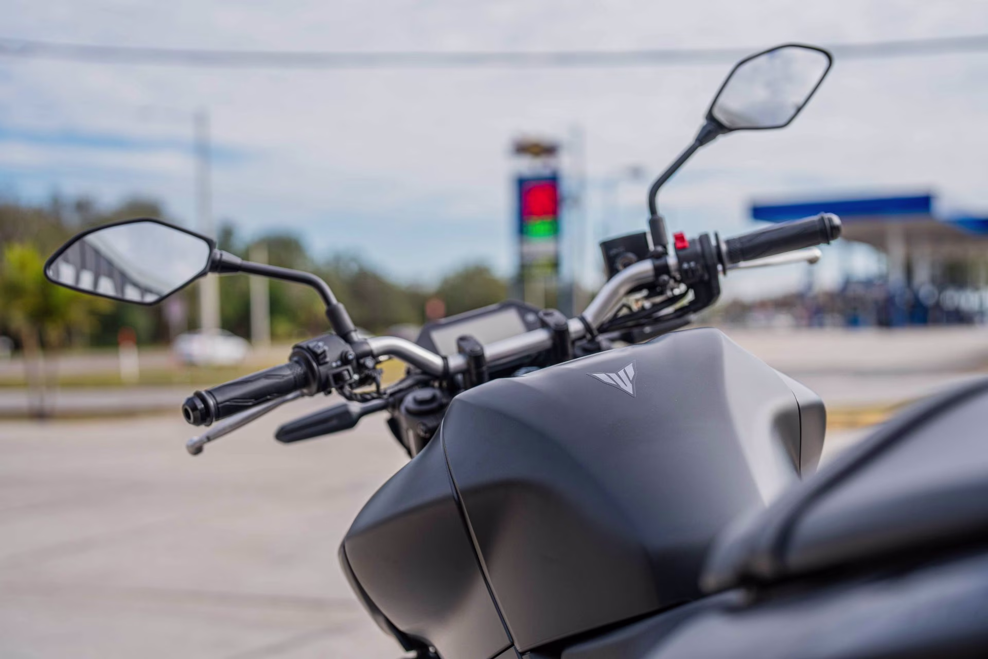 2026 Matte Stealth Black Yamaha MT-03 Motorcycle