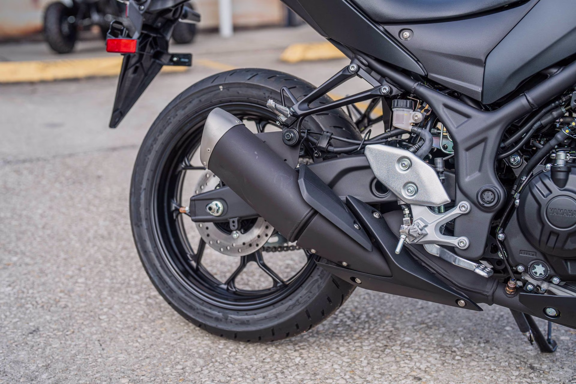 2026 Matte Stealth Black Yamaha MT-03 Motorcycle