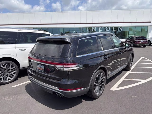 2020 Black Lincoln Aviator Reserve AWD SUV