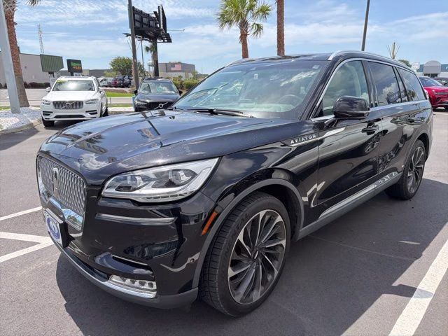 2020 Black Lincoln Aviator Reserve AWD SUV