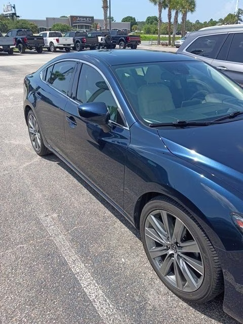 2018 Deep Crystal Blue Mica Mazda Mazda6 Grand Touring Reserve FWD Sedan
