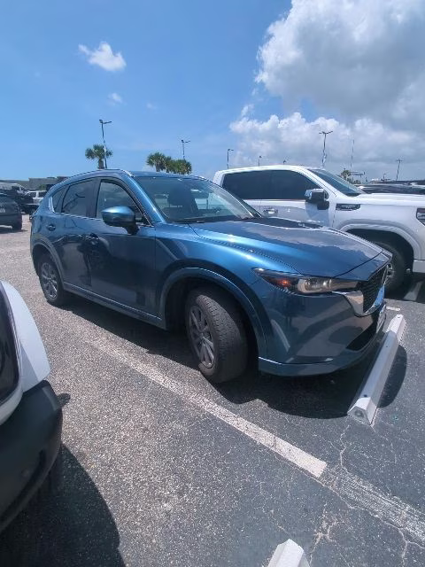 2024 Eternal Blue Mica Mazda CX-5 2.5 S Select Package AWD SUV