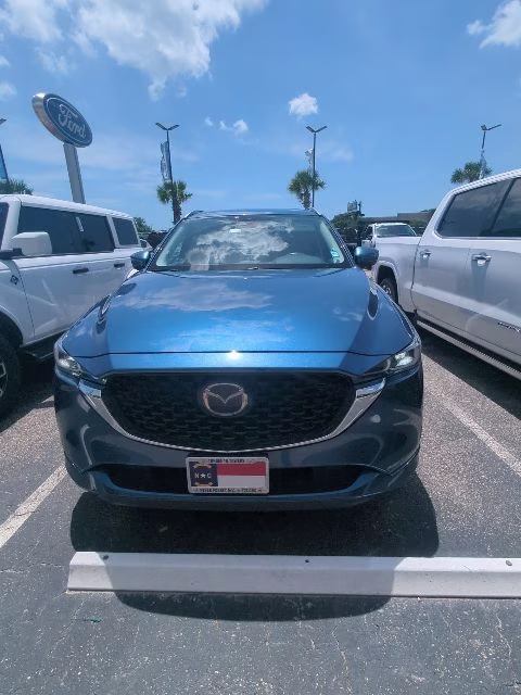 2024 Eternal Blue Mica Mazda CX-5 2.5 S Select Package AWD SUV
