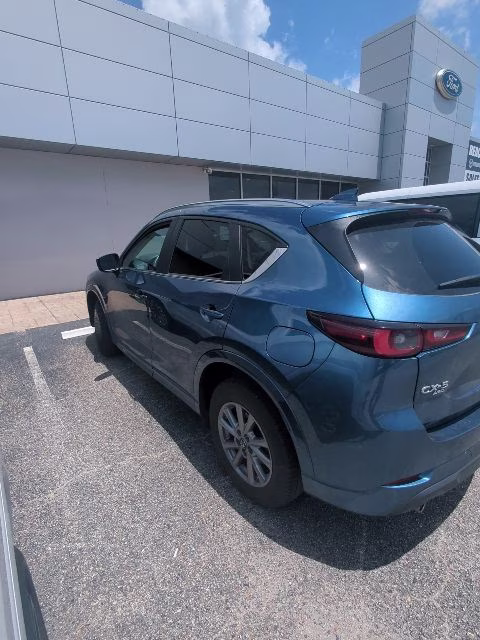 2024 Eternal Blue Mica Mazda CX-5 2.5 S Select Package AWD SUV