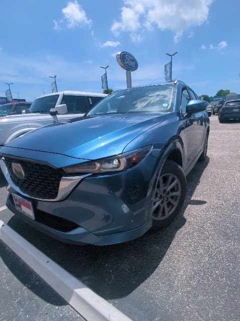 2024 Eternal Blue Mica Mazda CX-5 2.5 S Select Package AWD SUV