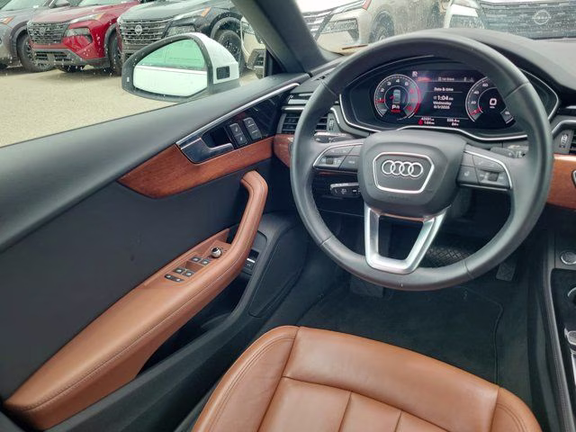 2022 Ibis White Audi A5 Sportback Premium Plus AWD Hatchback