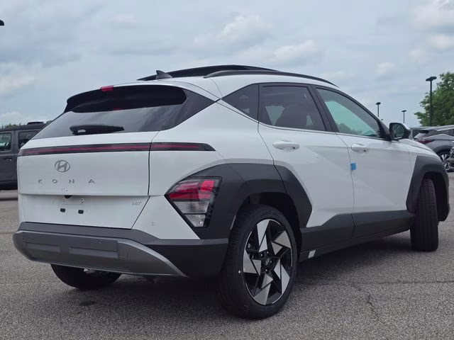 2026 Atlas White Hyundai Kona Limited FWD SUV