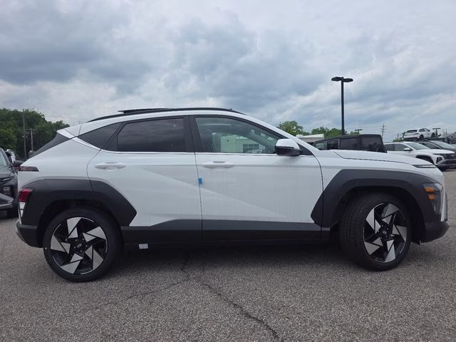 2026 Atlas White Hyundai Kona Limited FWD SUV