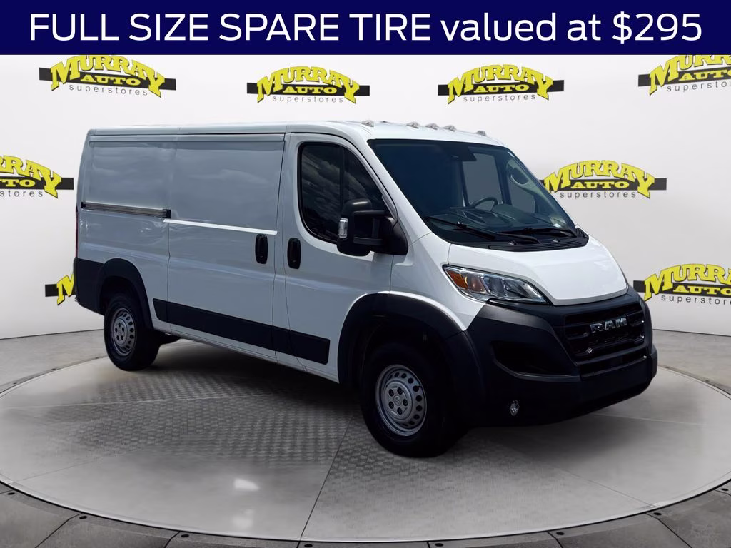 2025 Bright White Clearcoat Ram ProMaster 2500 Base FWD Van