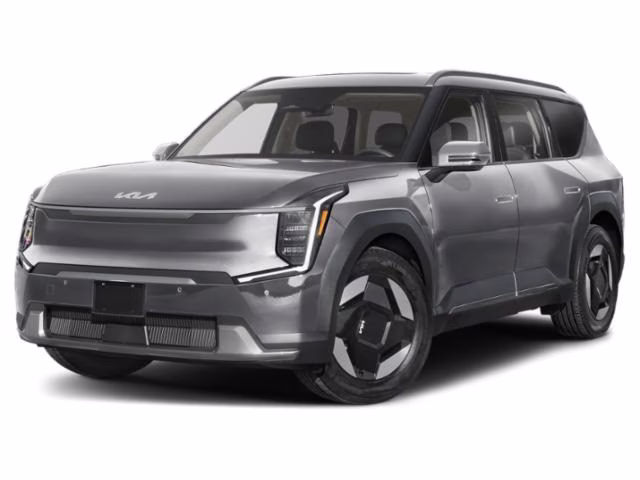 2024 Pebble Gray Kia EV9 Wind AWD SUV