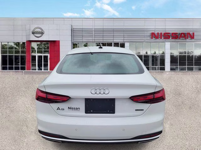 2022 Ibis White Audi A5 Sportback Premium Plus AWD Hatchback