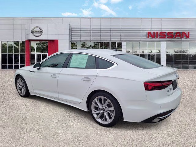 2022 Ibis White Audi A5 Sportback Premium Plus AWD Hatchback