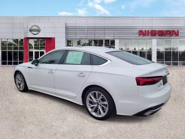 2022 Ibis White Audi A5 Sportback Premium Plus AWD Hatchback