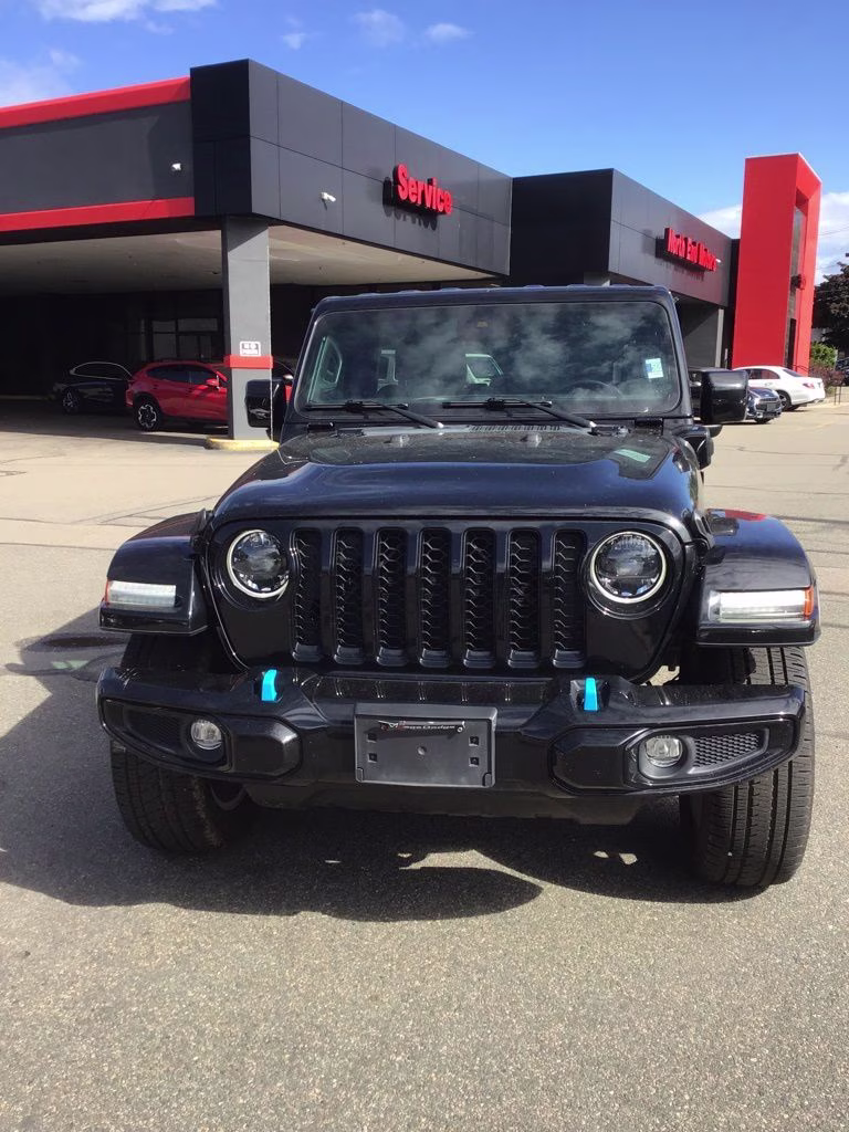 2023 Black Clearcoat Jeep Wrangler Sahara 4xe 4X4 SUV