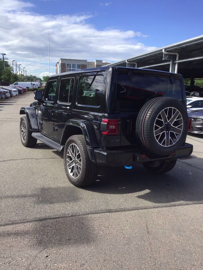 2023 Black Clearcoat Jeep Wrangler Sahara 4xe 4X4 SUV