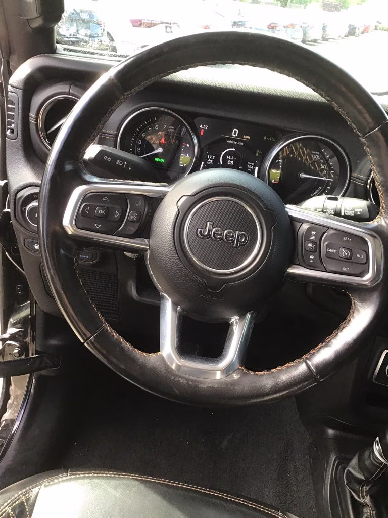 2023 Black Clearcoat Jeep Wrangler Sahara 4xe 4X4 SUV