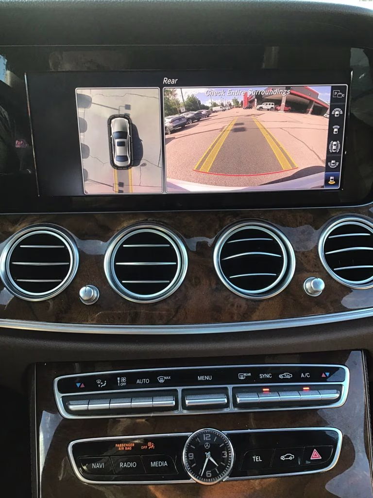 2019 White Mercedes-Benz E-Class E 300 AWD Sedan