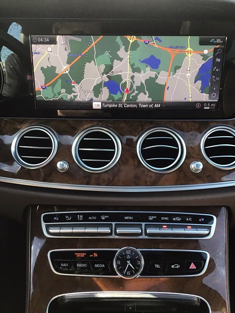2019 White Mercedes-Benz E-Class E 300 AWD Sedan